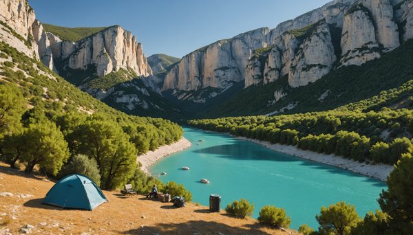 Guide Ultime pour Organiser Votre Séjour en Camping dans les Gorges du Verdon